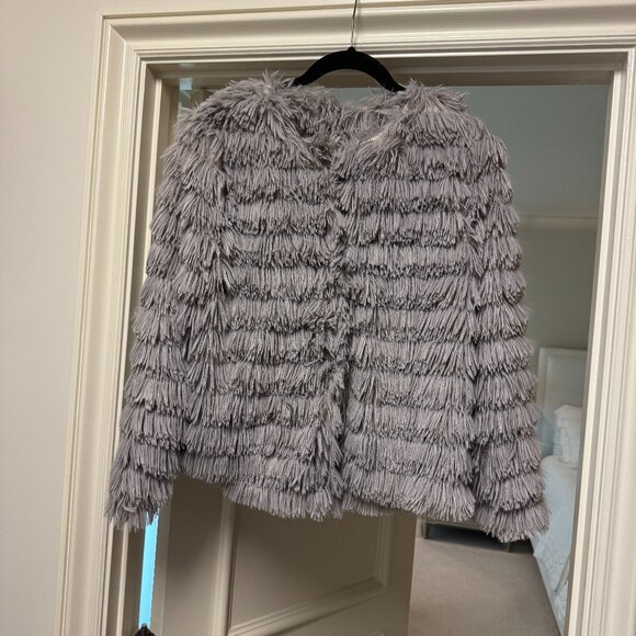 She + Sky Faux Fur Jacket - Picture 2 of 7